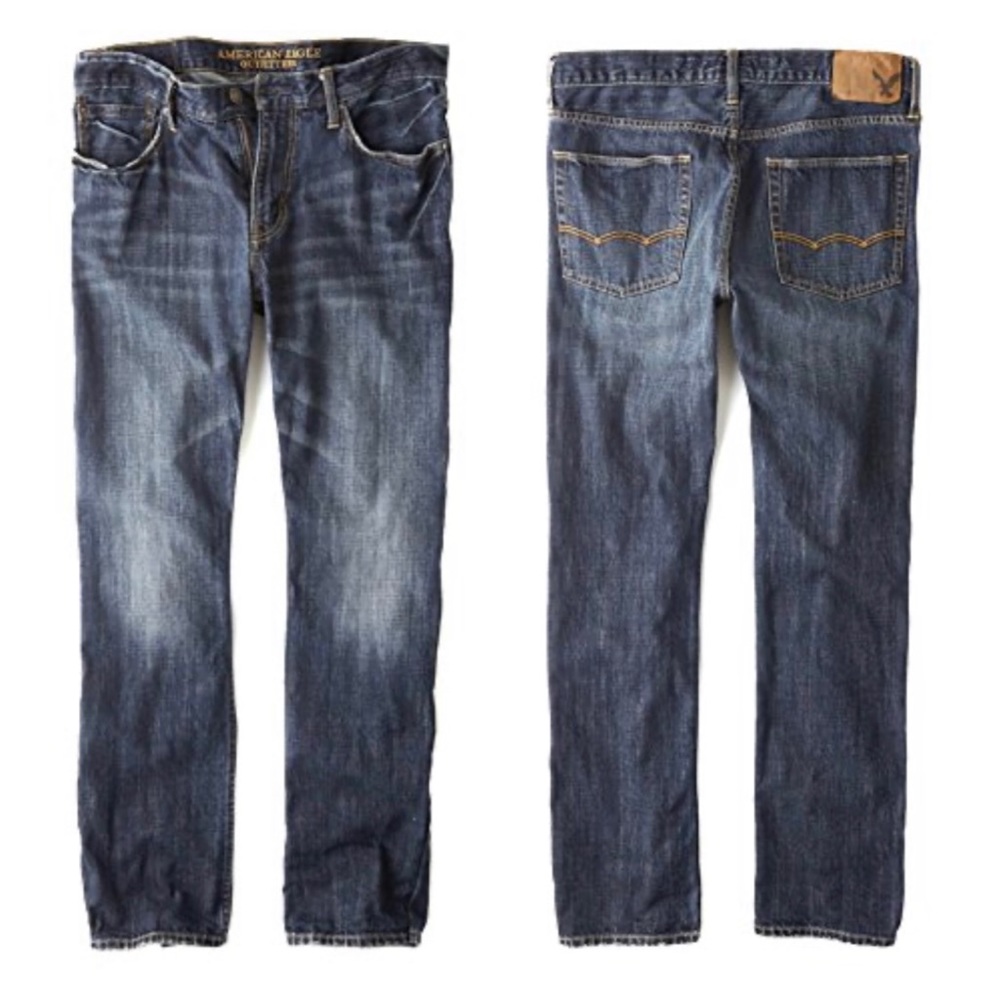 AE Men's Orig Strt Jean NWT | Clr: Dark | Sz: 38